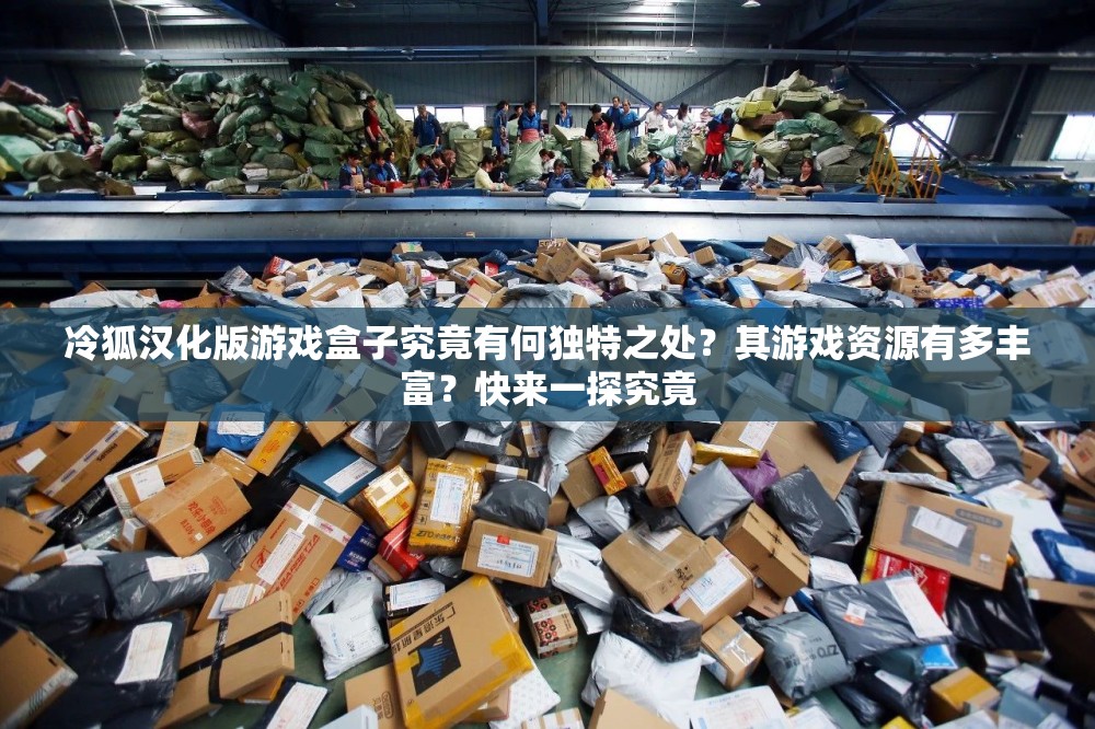 冷狐漢化版游戲盒子究竟有何獨(dú)特之處？其游戲資源有多豐富？快來(lái)一探究竟