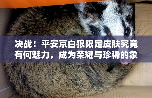 決戰(zhàn)！平安京白狼限定皮膚究竟有何魅力，成為榮耀與珍稀的象征？