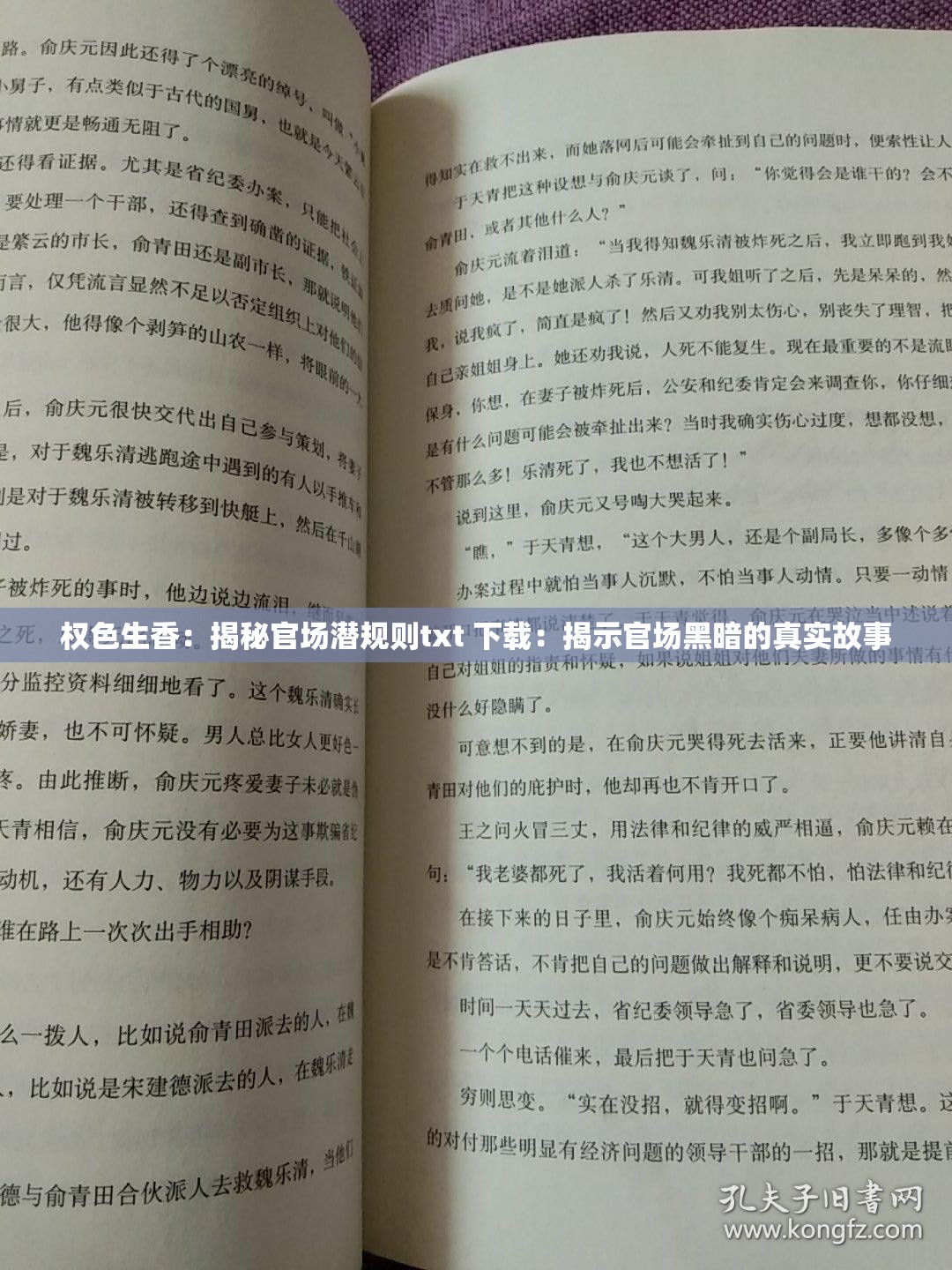 權色生香：揭秘官場潛規(guī)則txt 下載：揭示官場黑暗的真實故事