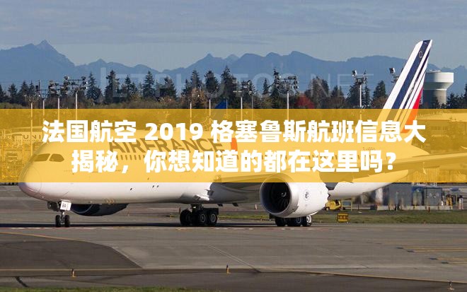 法國航空 2019 格塞魯斯航班信息大揭秘，你想知道的都在這里嗎？
