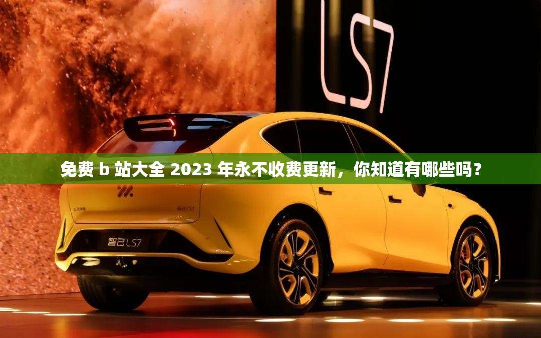 免費(fèi) b 站大全 2023 年永不收費(fèi)更新，你知道有哪些嗎？