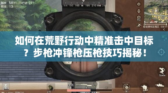 如何在荒野行動(dòng)中精準(zhǔn)擊中目標(biāo)？步槍沖鋒槍壓槍技巧揭秘！