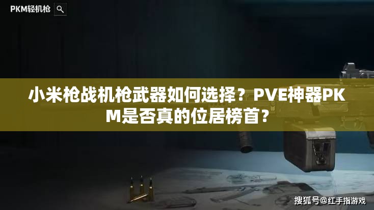 小米槍戰(zhàn)機槍武器如何選擇？PVE神器PKM是否真的位居榜首？