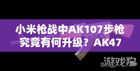 小米槍戰(zhàn)中AK107步槍究竟有何升級？AK47升級版圖鑒揭秘！