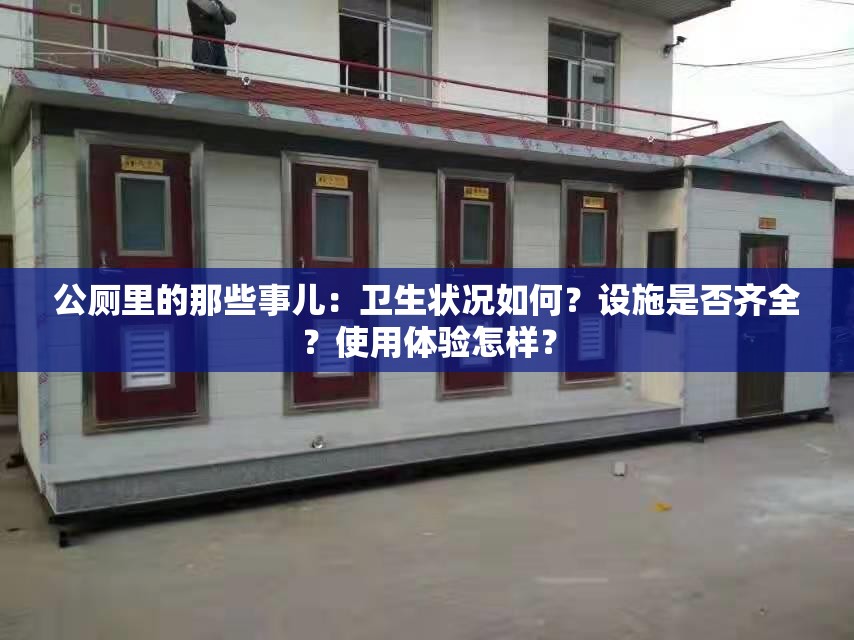 公廁里的那些事兒：衛(wèi)生狀況如何？設(shè)施是否齊全？使用體驗怎樣？