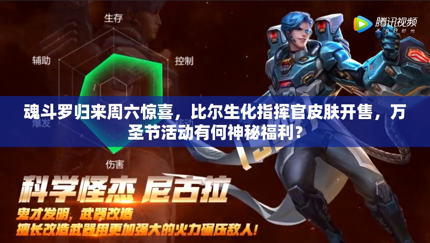 魂斗羅歸來(lái)周六驚喜，比爾生化指揮官皮膚開售，萬(wàn)圣節(jié)活動(dòng)有何神秘福利？