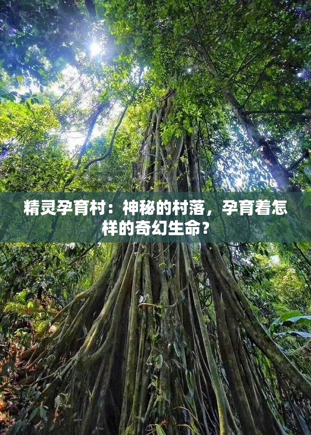 精靈孕育村：神秘的村落，孕育著怎樣的奇幻生命？