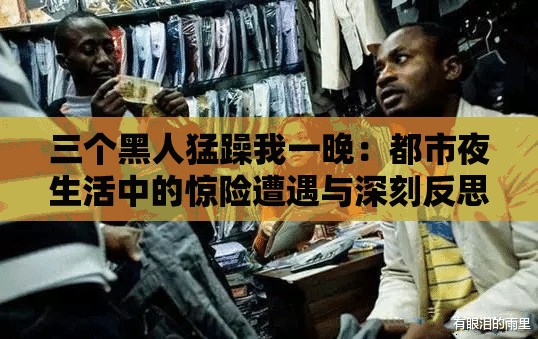 三個黑人猛躁我一晚：都市夜生活中的驚險遭遇與深刻反思