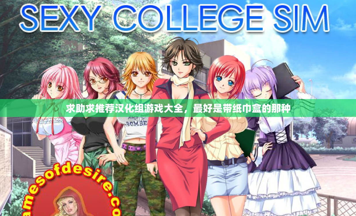 求助求推薦漢化組游戲大全，最好是帶紙巾盒的那種