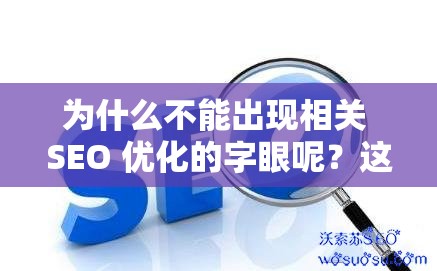 為什么不能出現(xiàn)相關 SEO 優(yōu)化的字眼呢？這樣會影響搜索排名的