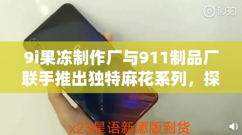 9i果凍制作廠與911制品廠聯手推出獨特麻花系列，探索傳統(tǒng)與創(chuàng)新的完美結合