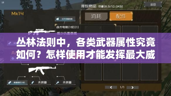 叢林法則中，各類武器屬性究竟如何？怎樣使用才能發(fā)揮最大威力？