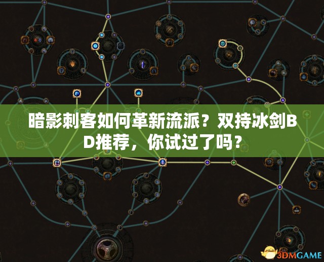 暗影刺客如何革新流派？雙持冰劍BD推薦，你試過了嗎？