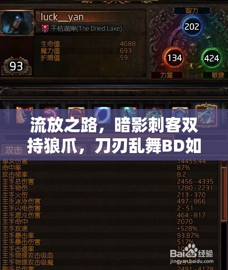 流放之路，暗影刺客雙持狼爪，刀刃亂舞BD如何高效管理資源？