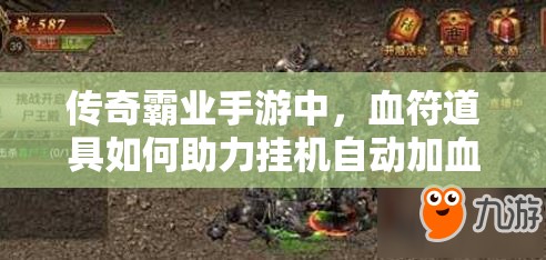 傳奇霸業(yè)手游中，血符道具如何助力掛機(jī)自動(dòng)加血并提升戰(zhàn)力？