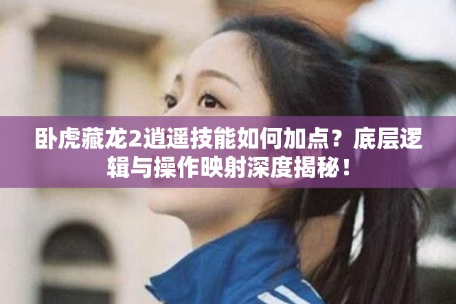 臥虎藏龍2逍遙技能如何加點？底層邏輯與操作映射深度揭秘！