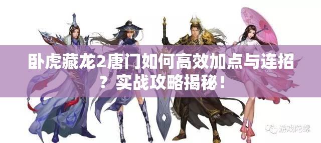 臥虎藏龍2唐門如何高效加點(diǎn)與連招？實(shí)戰(zhàn)攻略揭秘！