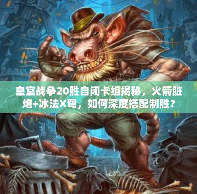 皇室戰(zhàn)爭20勝自閉卡組揭秘，火箭臟炮+冰法X弩，如何深度搭配制勝？