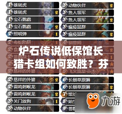 爐石傳說低保館長獵卡組如何致勝？芬杰獸群鋪場策略深度揭秘！