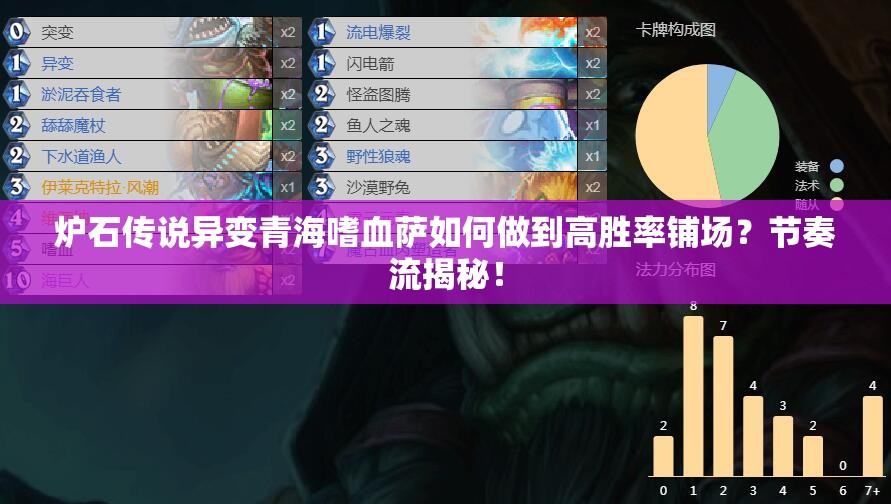 爐石傳說異變青海嗜血薩如何做到高勝率鋪場？節(jié)奏流揭秘！