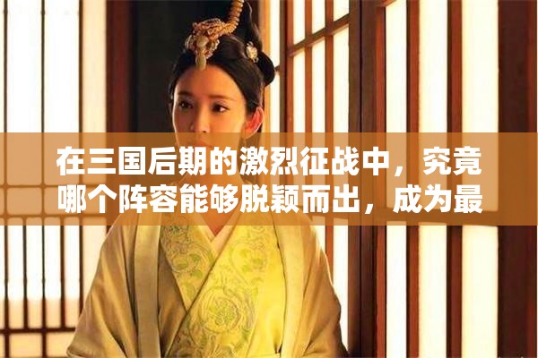 在三國后期的激烈征戰(zhàn)中，究竟哪個陣容能夠脫穎而出，成為最強大的勢力？