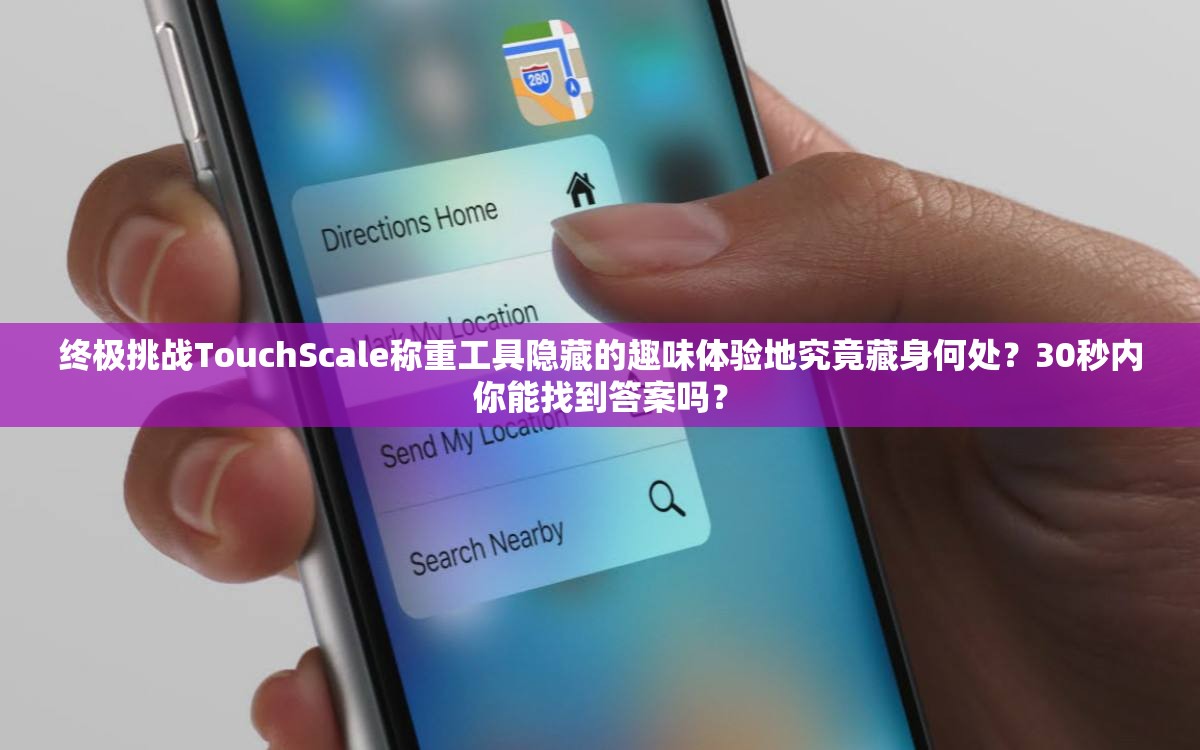 終極挑戰(zhàn)TouchScale稱重工具隱藏的趣味體驗地究竟藏身何處？30秒內(nèi)你能找到答案嗎？